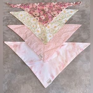 Set of dog bandanas